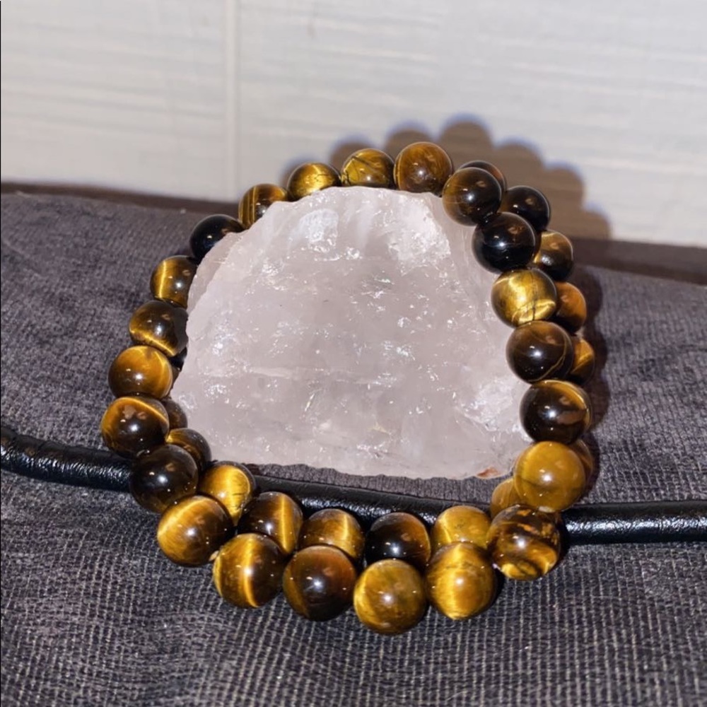 large tigers eye bracelets